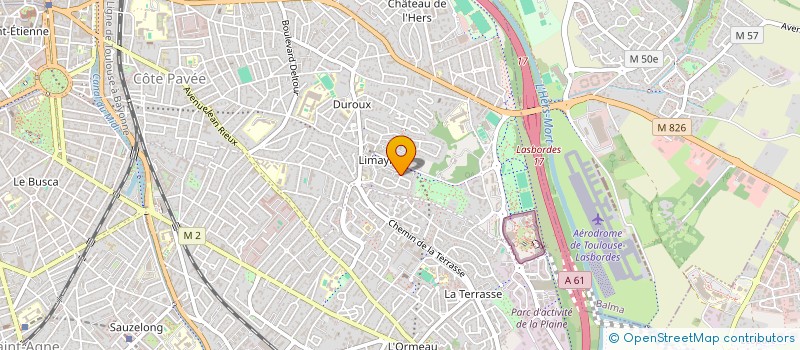 localisation de l'entreprise MADAME FATIHA AFKIR  TOULOUSE