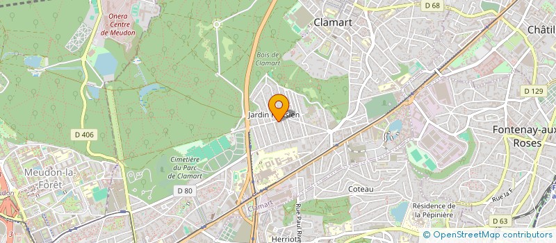 localisation de l'entreprise MADAME FATIHA AKLI à CLAMART