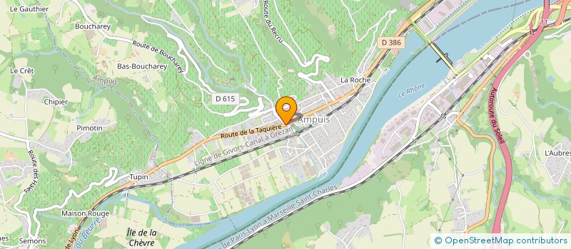 localisation de l'entreprise MADAME FATIHA BELDJELLIL ACHOUR  AMPUIS