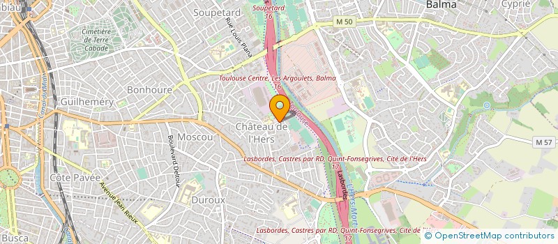 localisation de l'entreprise MADAME FATIHA BELHAJ à TOULOUSE