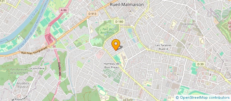 localisation de l'entreprise MADAME FATIHA BENSAHLA à RUEIL-MALMAISON