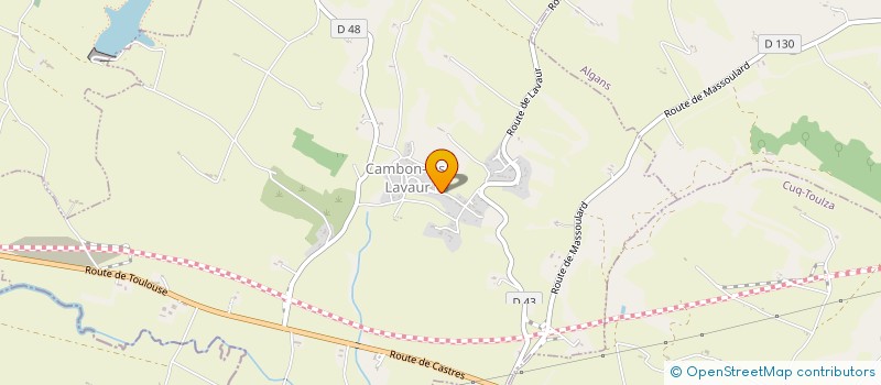 localisation de l'entreprise MADAME FATIHA BENSETTI  CAMBON-LES-LAVAUR