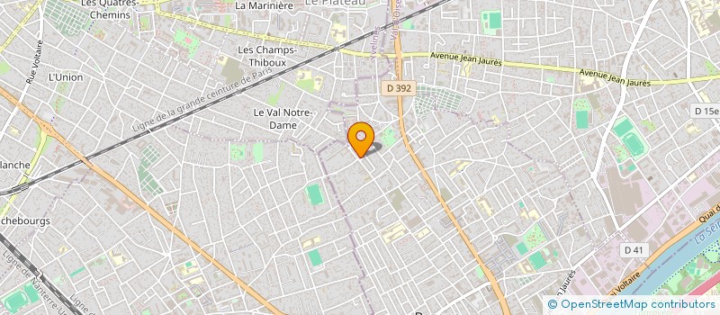 localisation de l'entreprise MADAME FATIHA BOUAKKAZ à BEZONS