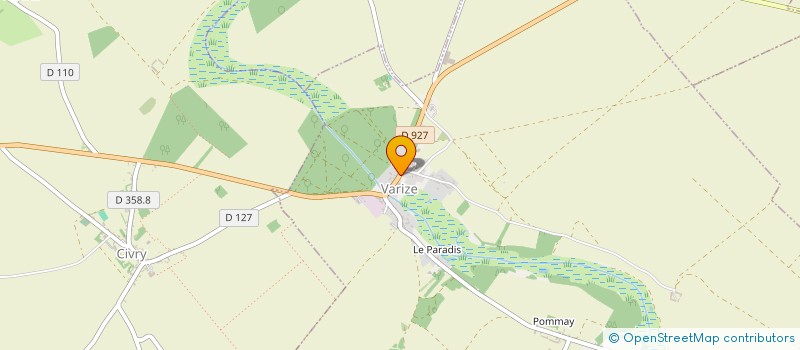 localisation de l'entreprise MADAME FATIHA BOUASBIYA  VARIZE