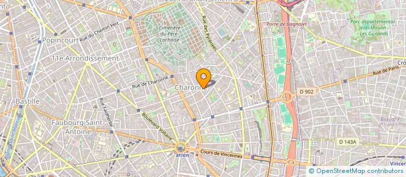 localisation de l'entreprise MADAME FATIHA CHAMEK  PARIS