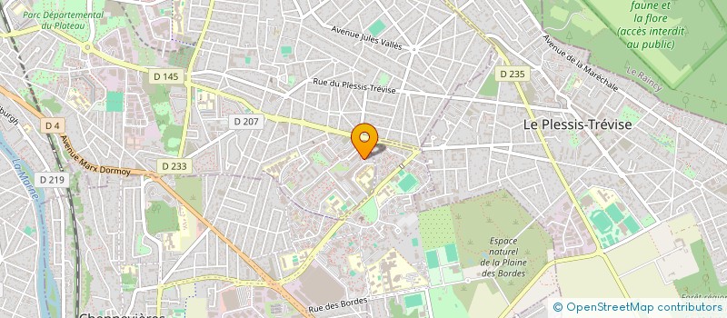 localisation de l'entreprise MADAME FATIHA CHERGUI à CHAMPIGNY-SUR-MARNE