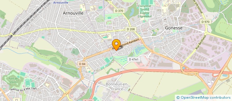 localisation de l'entreprise MADAME FATIHA EL KHIR à GONESSE