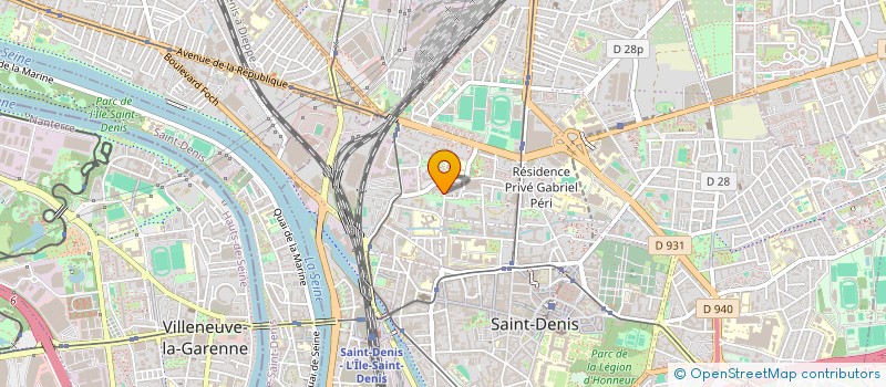 localisation de l'entreprise MADAME FATIHA EL MAZIANI  SAINT-DENIS