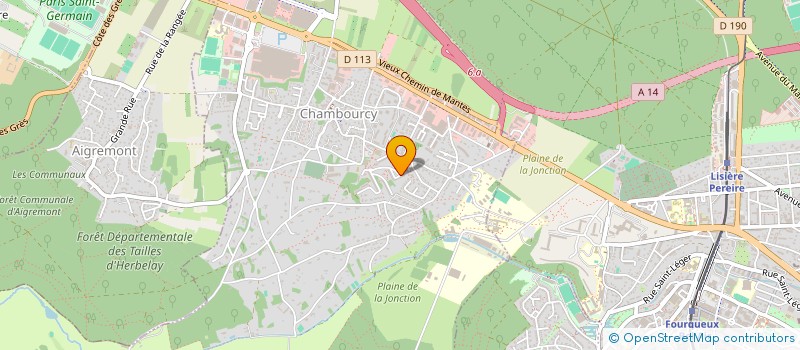 localisation de l'entreprise MADAME FATIHA ESSADIQ à CHAMBOURCY