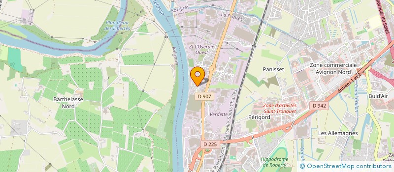 localisation de l'entreprise MADAME FATIHA FISLI  LE PONTET