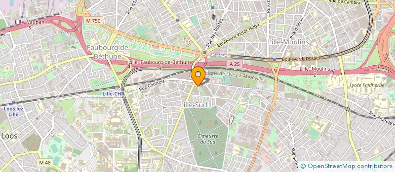 localisation de l'entreprise MADAME FATIHA GATT à LILLE
