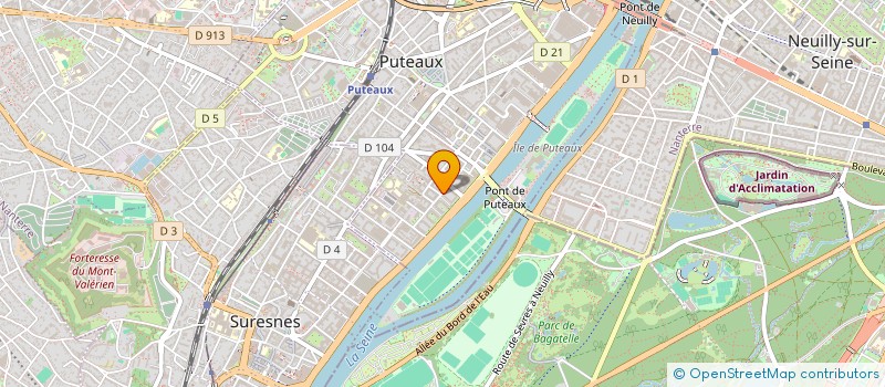 localisation de l'entreprise MADAME FATIHA GUENAOUI à PUTEAUX