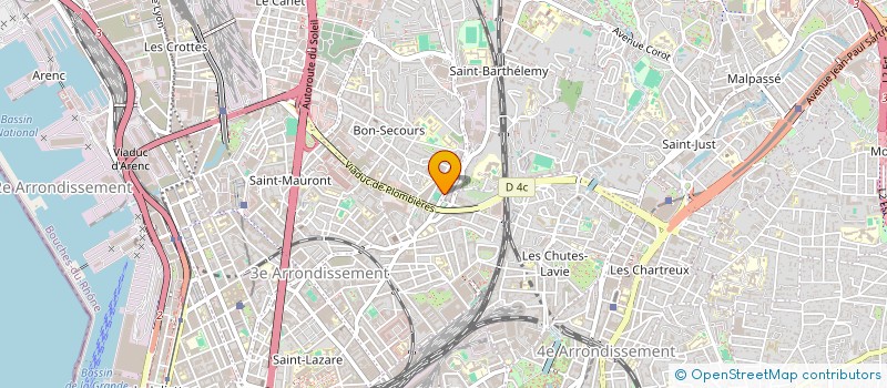 localisation de l'entreprise MADAME FATIHA HAMMI à MARSEILLE