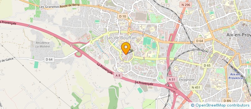 localisation de l'entreprise MADAME FATIHA HARRAS à AIX-EN-PROVENCE