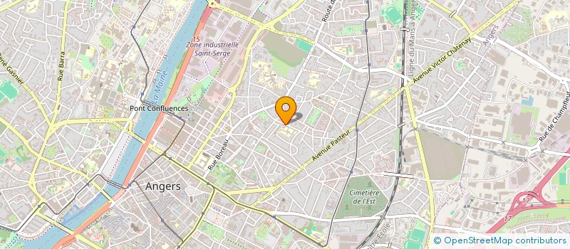 localisation de l'entreprise MADAME FATIHA HARTI à ANGERS