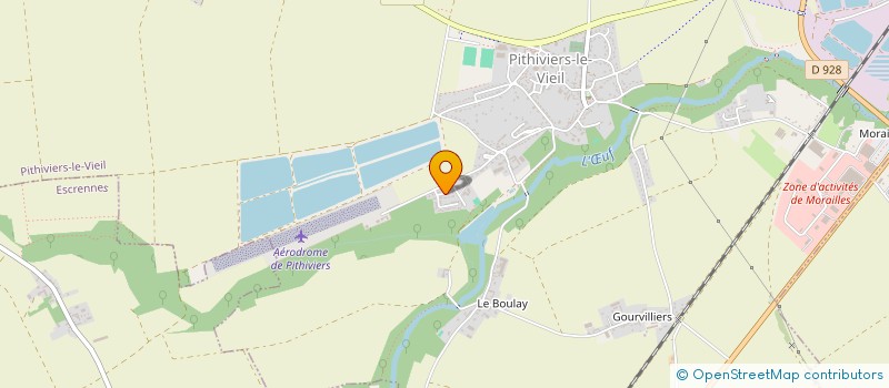 localisation de l'entreprise MADAME FATIHA HELADY à PITHIVIERS-LE-VIEIL