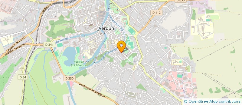 localisation de l'entreprise MADAME FATIHA-ILHEM LAMRI-ZEGGAR à VERDUN