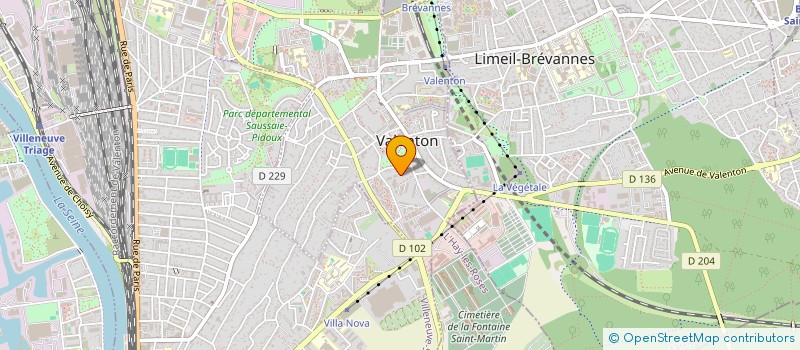 localisation de l'entreprise MADAME FATIHA KASSIDI  VALENTON