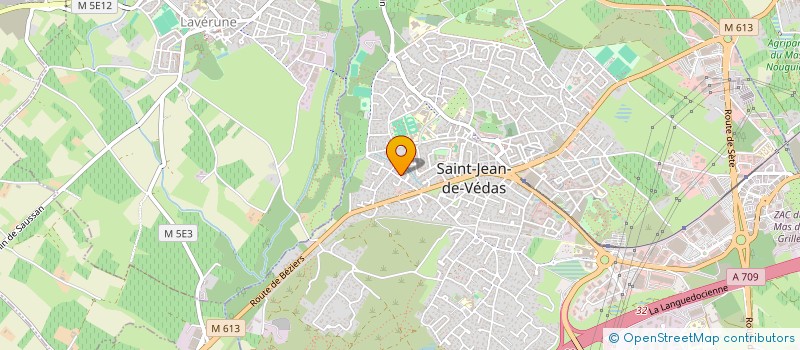 localisation de l'entreprise MADAME FATIHA KHALDOUN  SAINT-JEAN-DE-VEDAS