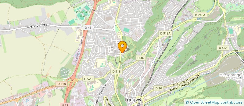 localisation de l'entreprise MADAME FATIHA KHELIDJ à LONGWY