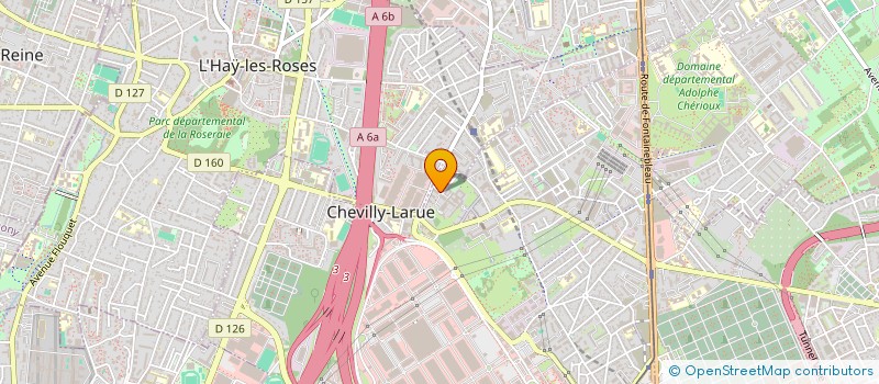 localisation de l'entreprise MADAME FATIHA KHIAR  CHEVILLY-LARUE