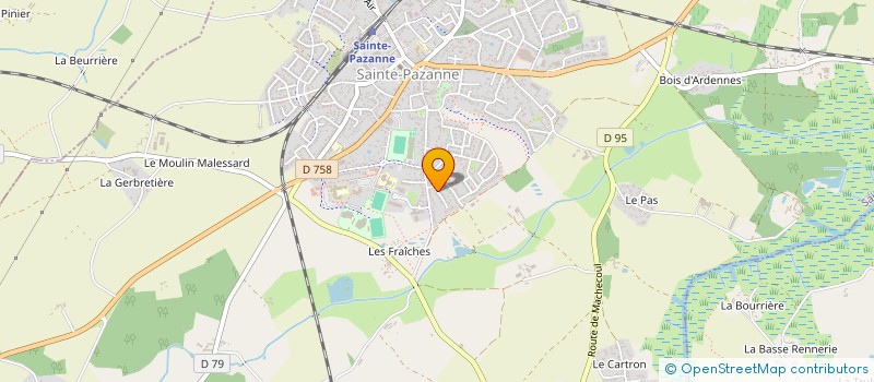 localisation de l'entreprise MADAME FATIHA KHORCHEF à SAINTE-PAZANNE