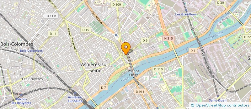 localisation de l'entreprise MADAME FATIHA LAARIBI  ASNIERES-SUR-SEINE