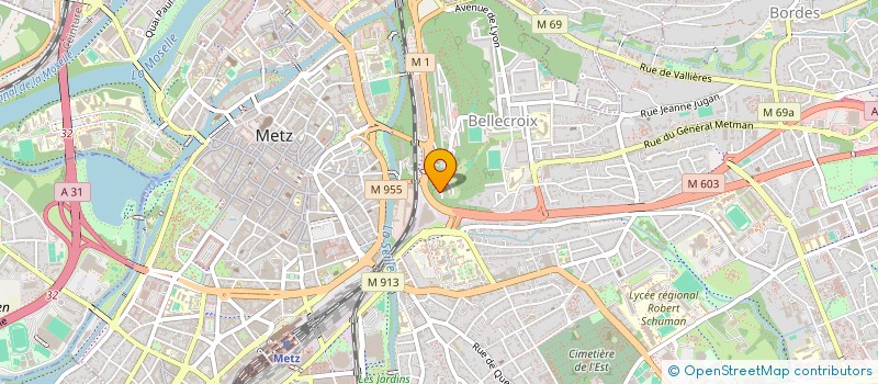 localisation de l'entreprise MADAME FATIHA LABIDINE  METZ