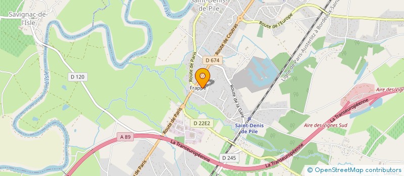 localisation de l'entreprise MADAME FATIHA LOUJIDI  SAINT-DENIS-DE-PILE