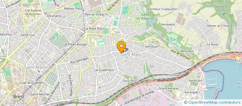 localisation de l'entreprise MADAME FATIHA MALKI à BREST
