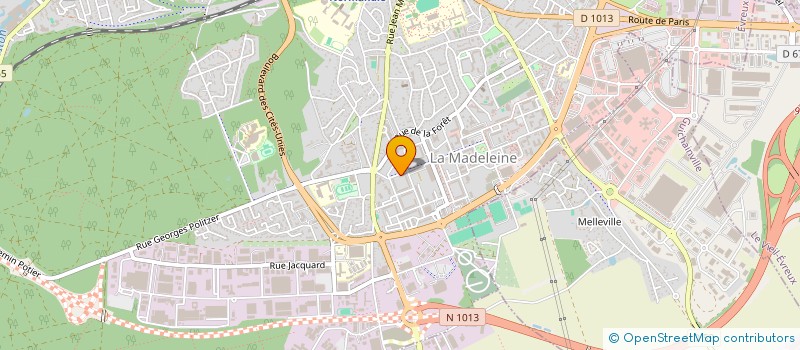 localisation de l'entreprise MADAME FATIHA MAMMERI  GUICHAINVILLE