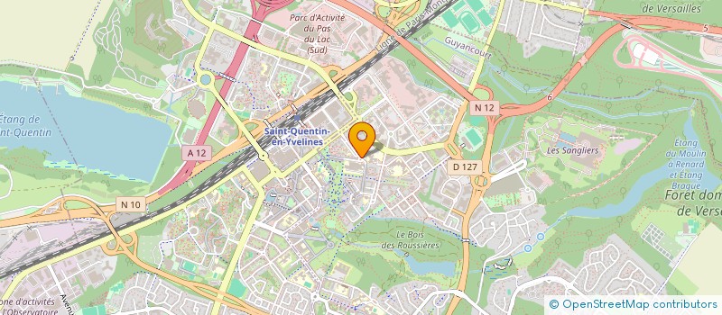 localisation de l'entreprise MADAME FATIHA MANSOURI  GUYANCOURT