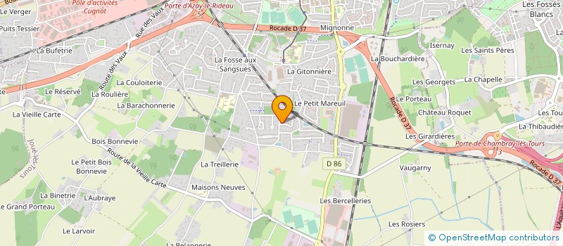 localisation de l'entreprise MADAME FATIHA MEDJAHED  JOUE-LES-TOURS