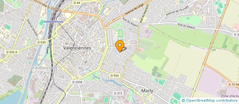 localisation de l'entreprise MADAME FATIHA MEHLAL à VALENCIENNES