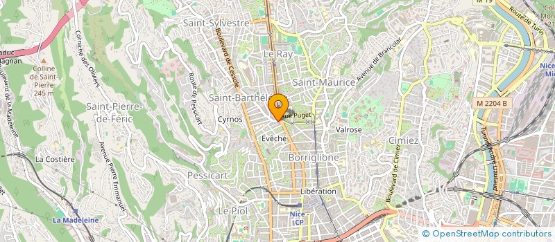 localisation de l'entreprise MADAME FATIHA MEKRAMI à NICE