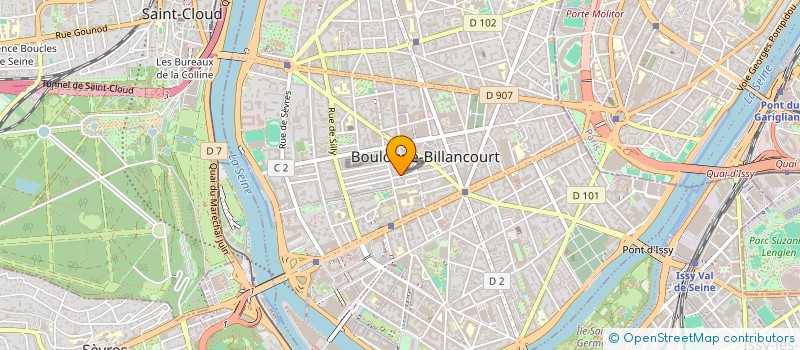 localisation de l'entreprise MADAME FATIHA NEDRAOUI à BOULOGNE-BILLANCOURT