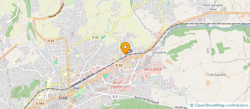 localisation de l'entreprise MADAME FATIHA OUBELLA  GAP