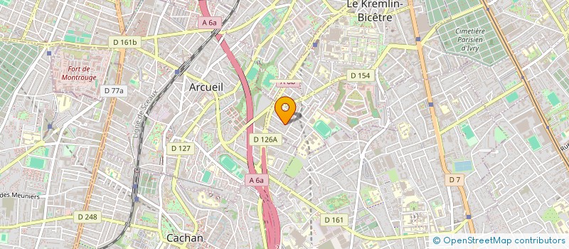 localisation de l'entreprise MADAME FATIHA OUIZBOUBEN  LE KREMLIN-BICETRE