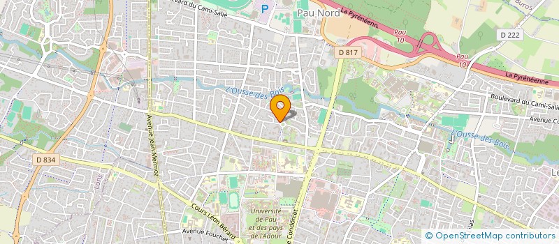 localisation de l'entreprise MADAME FATIHA SAMATA à PAU