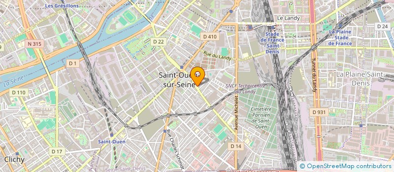 localisation de l'entreprise MADAME FATIHA SEMSAR à SAINT-OUEN-SUR-SEINE