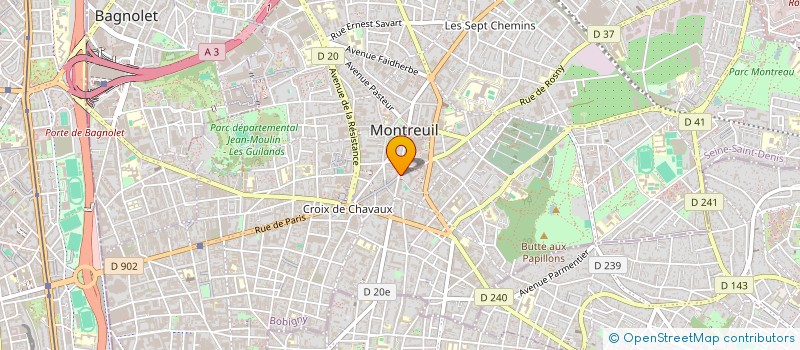 localisation de l'entreprise MADAME FATIHA SOUDANI à MONTREUIL