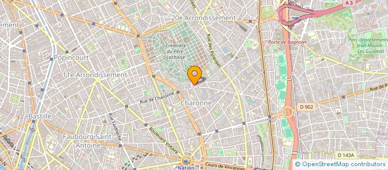 localisation de l'entreprise MADAME FATIHA TAHAR  PARIS