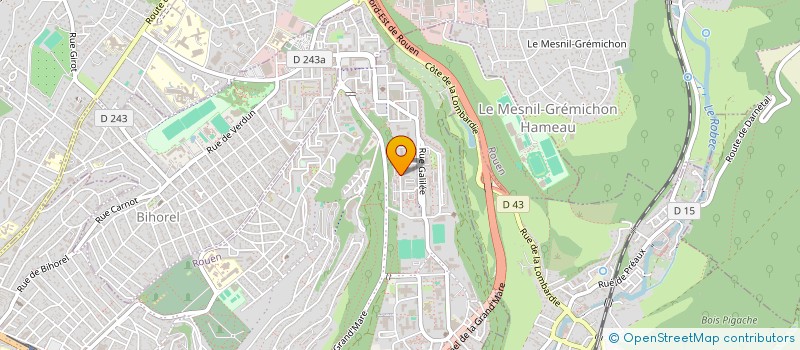 localisation de l'entreprise MADAME FATIM DIA  ROUEN