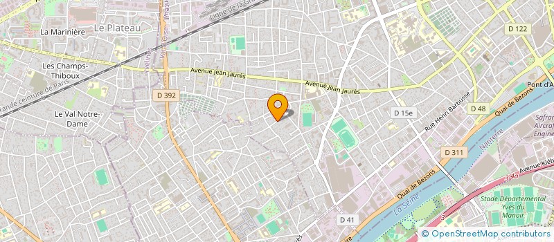 localisation de l'entreprise MADAME FATIM-EZZAHRA MOHTARIF à ARGENTEUIL