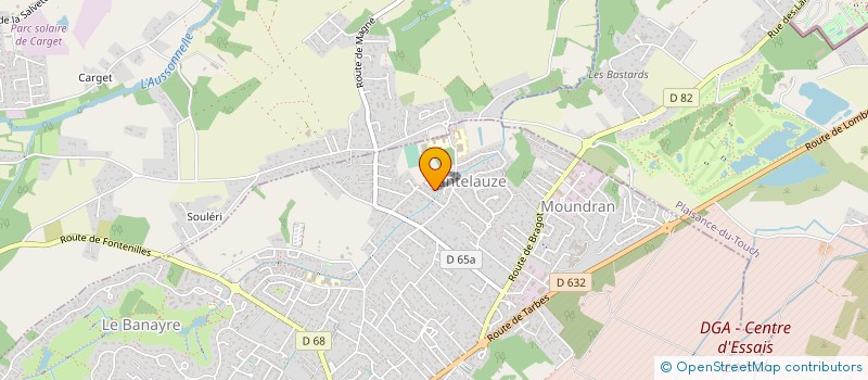 localisation de l'entreprise MADAME FATIM LAMOUN  FONSORBES