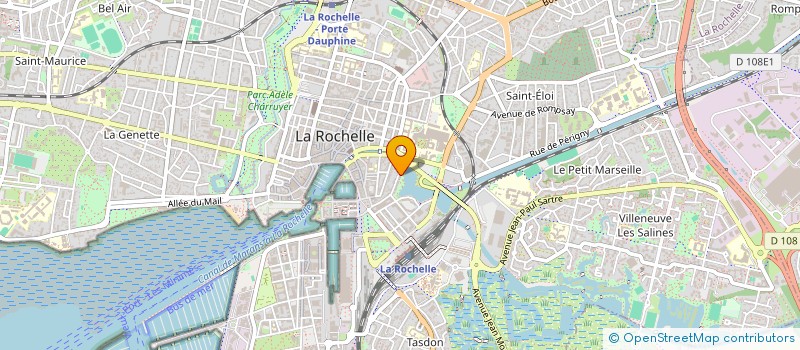 localisation de l'entreprise MADAME FATIMA ABARAN TESSERON  LA ROCHELLE