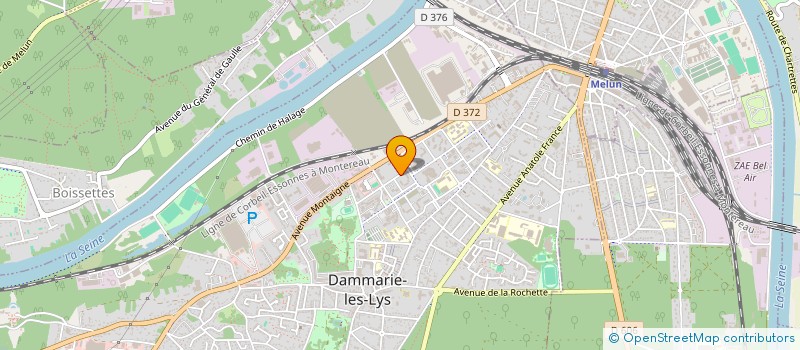 localisation de l'entreprise MADAME FATIMA ABBASSA à DAMMARIE-LES-LYS