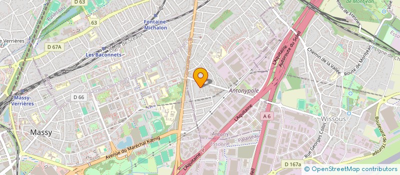 localisation de l'entreprise MADAME FATIMA ABDOURAHIM à ANTONY