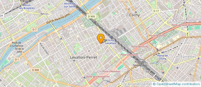 localisation de l'entreprise MADAME FATIMA ABOUZAID à LEVALLOIS-PERRET