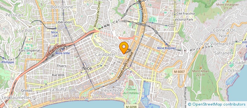 localisation de l'entreprise MADAME FATIMA ACHAHBOUNE à NICE